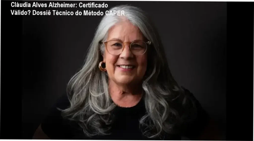 Cláudia Alves Alzheimer Cuidados bastidores módulos método CAPER