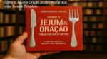 Capa do livro Como o Jejum e Oração podem mudar a sua vida de João Henrique Castro sobre fundo temático espiritual