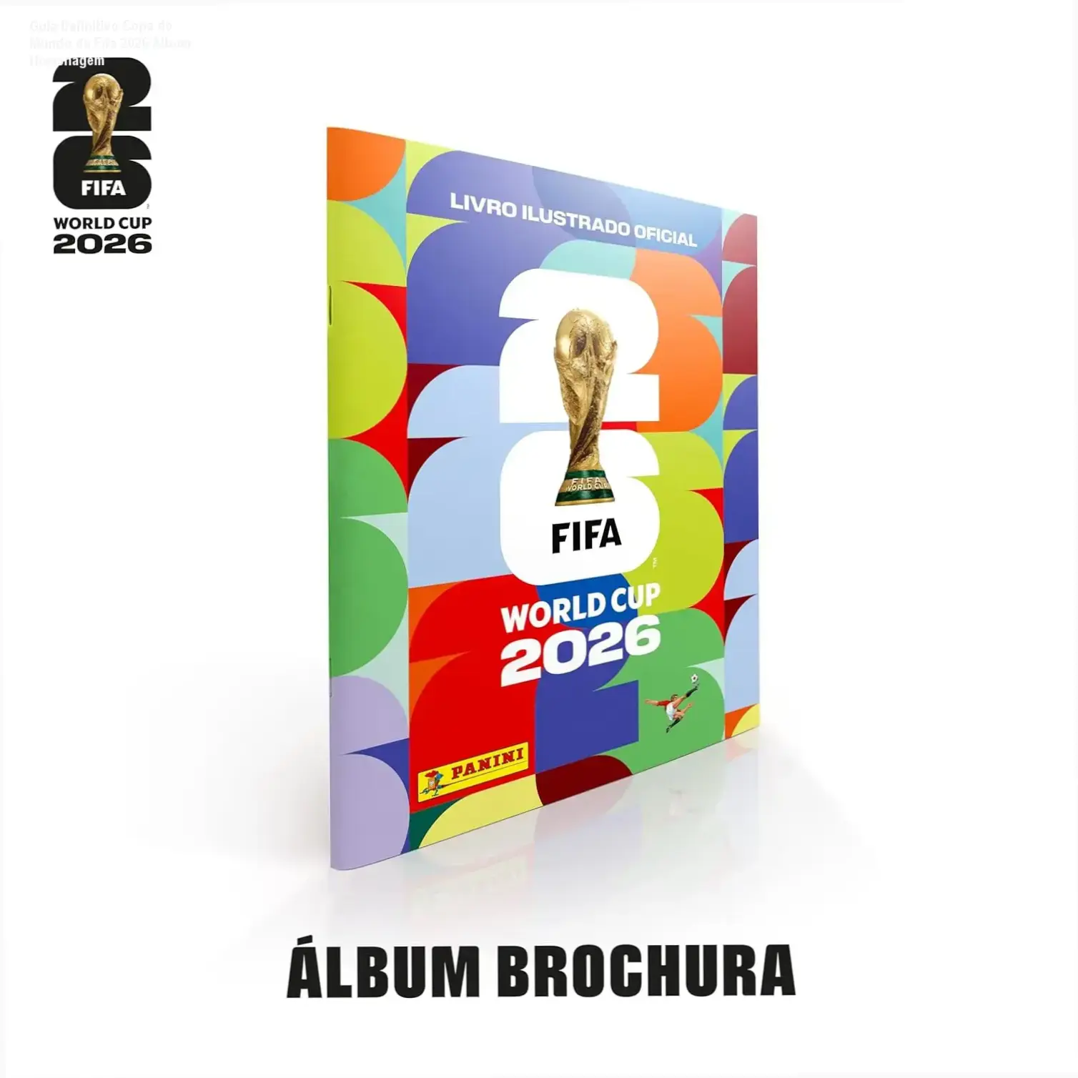 Capa do CdM de 2026 edição brasileira Panini 112 paginas unica colecao collector