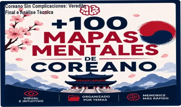 Coreano Sin Complicaciones: Veredito Final e Análise Técnica 9 Coreano Sin Complicaciones do Protocolo Oficial: visão interna dos mapas mentais e funcionamento do material