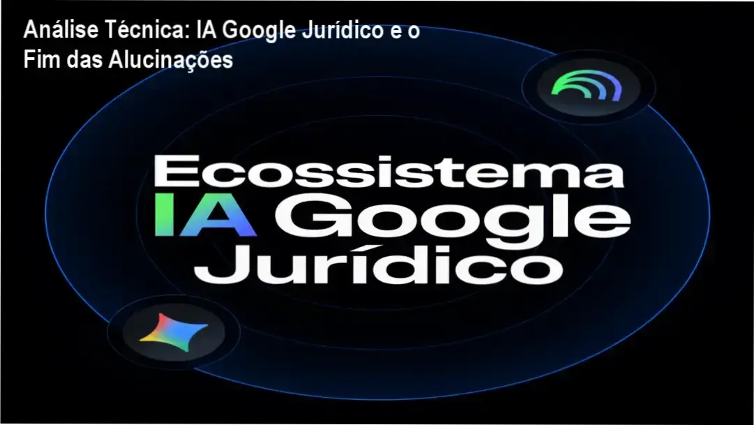 Análise Técnica: IA Google Jurídico e o Fim das Alucinações 1 Curso Ecossistema IA Google Jurídico Inovajur: visão interna do método e ferramentas
