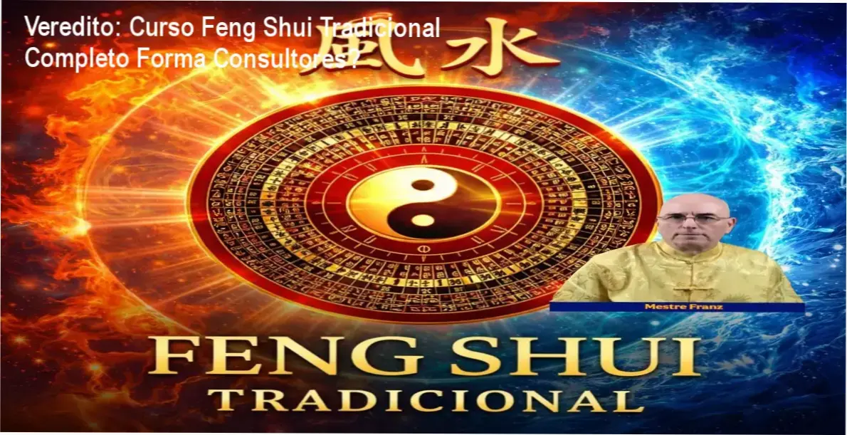 Veredito: Curso Feng Shui Tradicional Completo Forma Consultores? 1 Curso de Feng Shui Tradicional Completo FranzFengShui bastidores módulos e cálculos Lo Pan