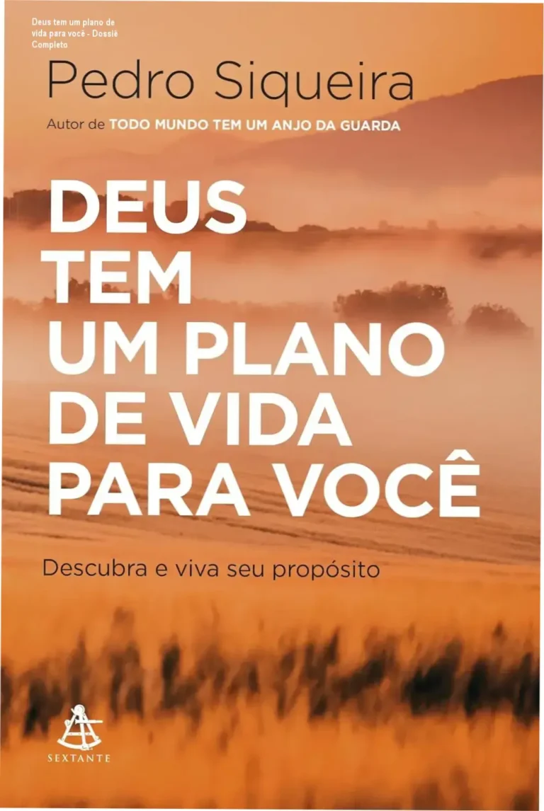 Capa do ebook Deus tem um plano de vida para você focado em descoberta de propósito