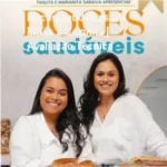 Capa do Ebook Doces Saudáveis 2.0 das autoras Thalita e Marianita mostrando sobremesas apetitosas