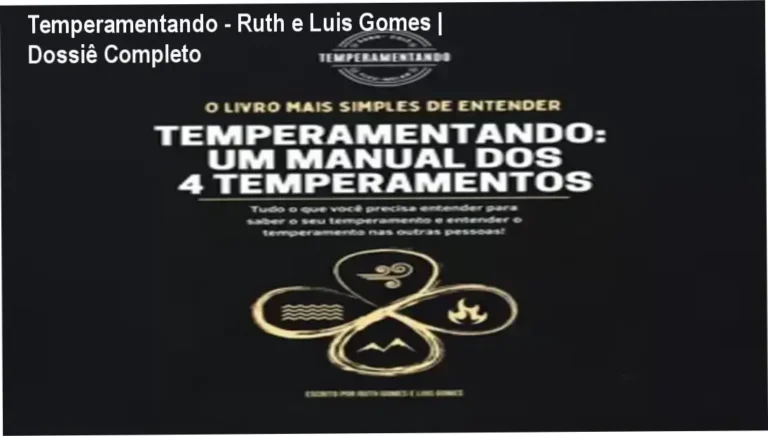 Temperamentando - Ruth e Luis Gomes | Dossiê Completo 15 Capa do e-book Temperamentando de Ruth e Luis Gomes sobre os quatro temperamentos humanos
