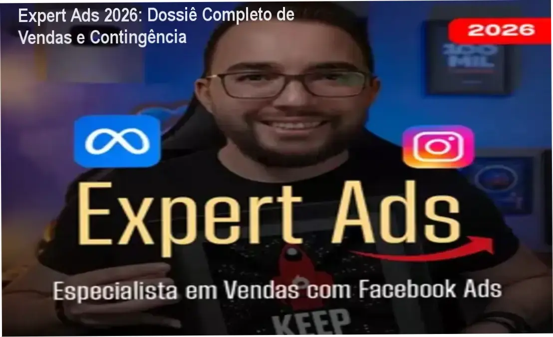 Expert Ads 2026: Dossiê Completo de Vendas e Contingência 1 Expert Ads 2026 Filipe Detrey bastidores e funcionamento da área de membros