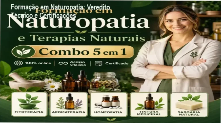 Formação em Naturopatia: Veredito Técnico e Certificações 8 Formação em Naturopatia Escola Terapia Milenar bastidores e funcionamento do curso