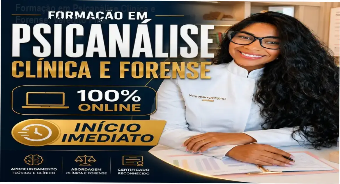 Formação em Psicanálise Clínica e Forense PSMS Treinamentos bastidores e funcionamento