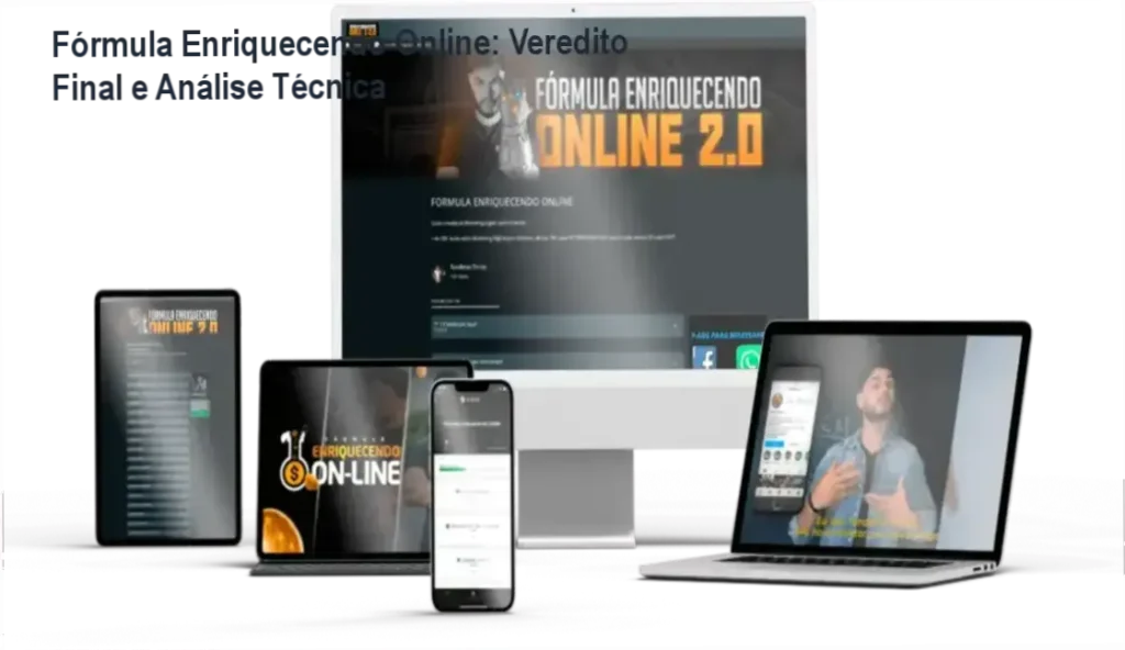 Fórmula Enriquecendo Online: Veredito Final e Análise Técnica 1 Fórmula Enriquecendo Online de Tondimas Tôrres: bastidores e funcionamento do Método T.O.M
