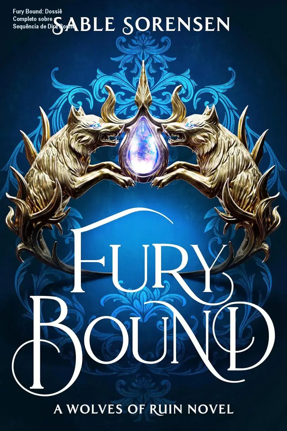 Capa do eBook Fury Bound de Sable Sorensen em dispositivo Kindle