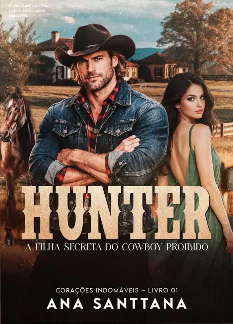 Imagem do ebook devanhado MACP 'Hunter: A Filha Secreta do Cowboy Proibido' nos Coraços Indomáveis série.