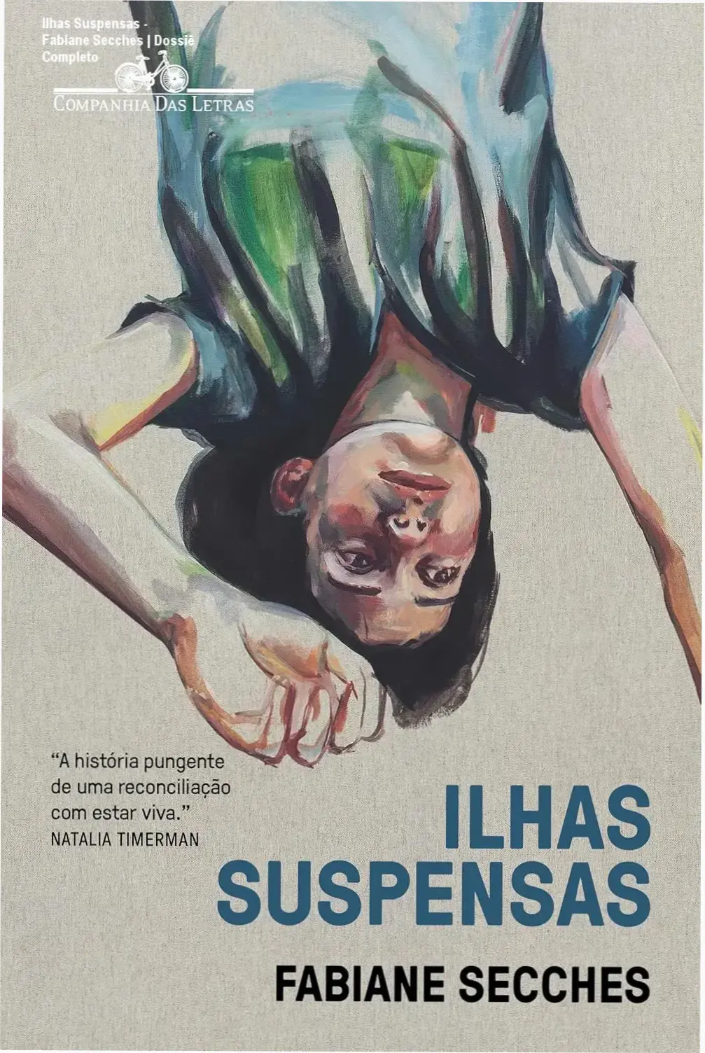 Capa do livro Ilhas Suspensas de Fabiane Secches em formato digital