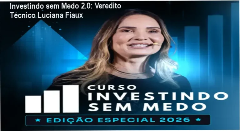 Investindo sem Medo 2.0: Veredito Técnico Luciana Fiaux 3 Investindo sem Medo 2.0 Luciana Fiaux bastidores e funcionamento da plataforma