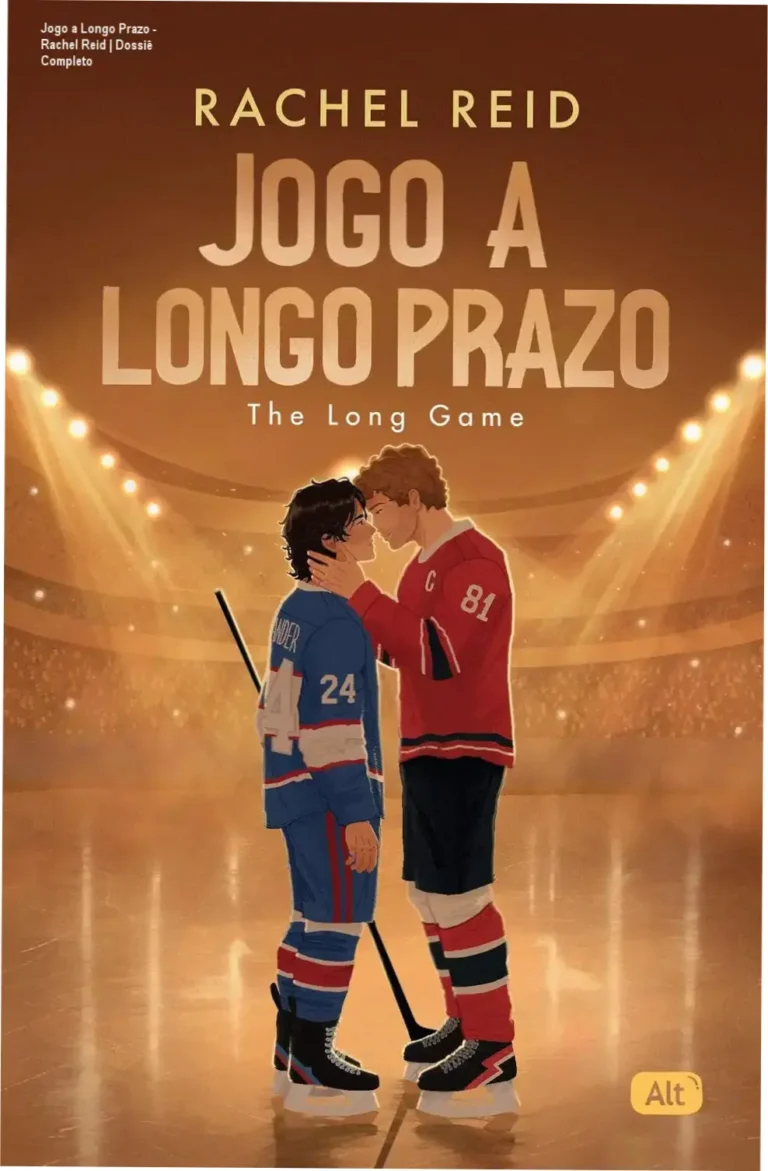 Jogo a Longo Prazo - Rachel Reid | Dossiê Completo 3 Capa do livro Jogo a Longo Prazo de Rachel Reid, série Game Changers, destacando o romance entre Shane e Ilya.