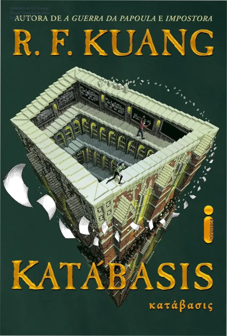 Capa do livro Katábasis de R.F. Kuang em formato digital para leitura