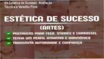Kit Estética de Sucesso do Mkt do Studio: visão interna das artes editáveis