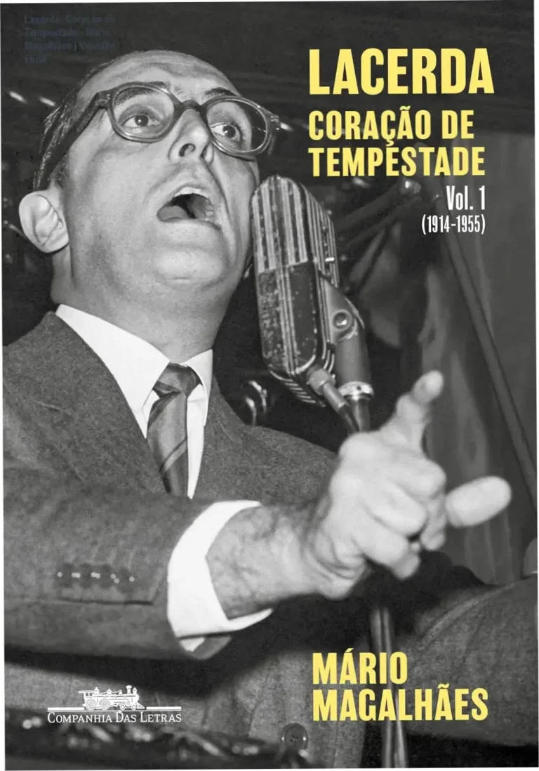 Capa do livro Lacerda: Coração de Tempestade Vol 1 de Mário Magalhães