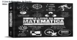 Capa do livro O Livro da Matemática: As Grandes Ideias de Todos os Tempos com destaque para elementos gráficos e título frontal