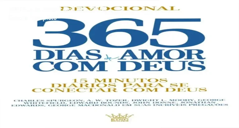 365 Dias de Amor com Deus - IBC | Dossiê Completo 4 Capa do livro devocional 365 Dias de Amor com Deus em edição física