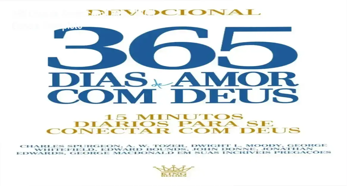 365 Dias de Amor com Deus - IBC | Dossiê Completo 1 Capa do livro devocional 365 Dias de Amor com Deus em edição física