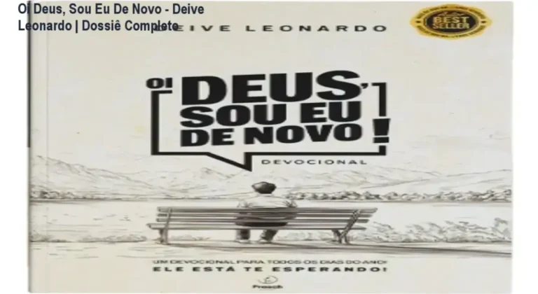 Oi Deus, Sou Eu De Novo - Deive Leonardo | Dossiê Completo 8 Capa do livro devocional Oi Deus, Sou Eu De Novo de Deive Leonardo em ambiente de leitura