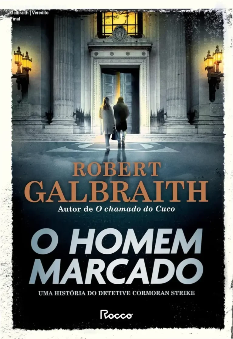 O Homem Marcado - Robert Galbraith | Veredito Final 12 Capa do livro O Homem Marcado de Robert Galbraith em dispositivo digital