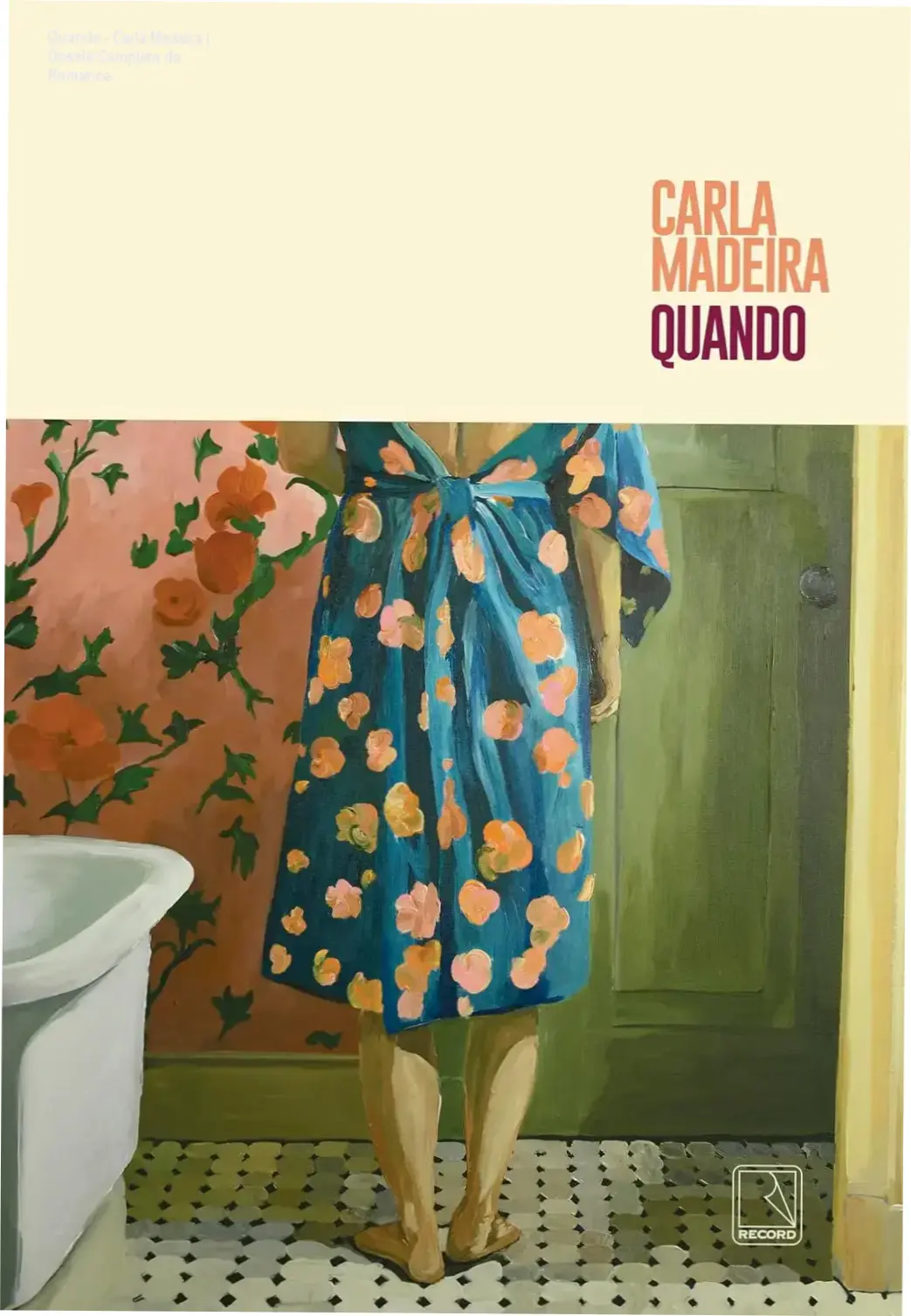 Quando - Carla Madeira | Dossiê Completo do Romance 1 Capa do livro Quando de Carla Madeira explorando temas de maternidade e afeto