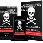 Capa do ebook Manual Caveira de Defesa Pessoal de Wesley Gimenez para sobrevivência urbana
