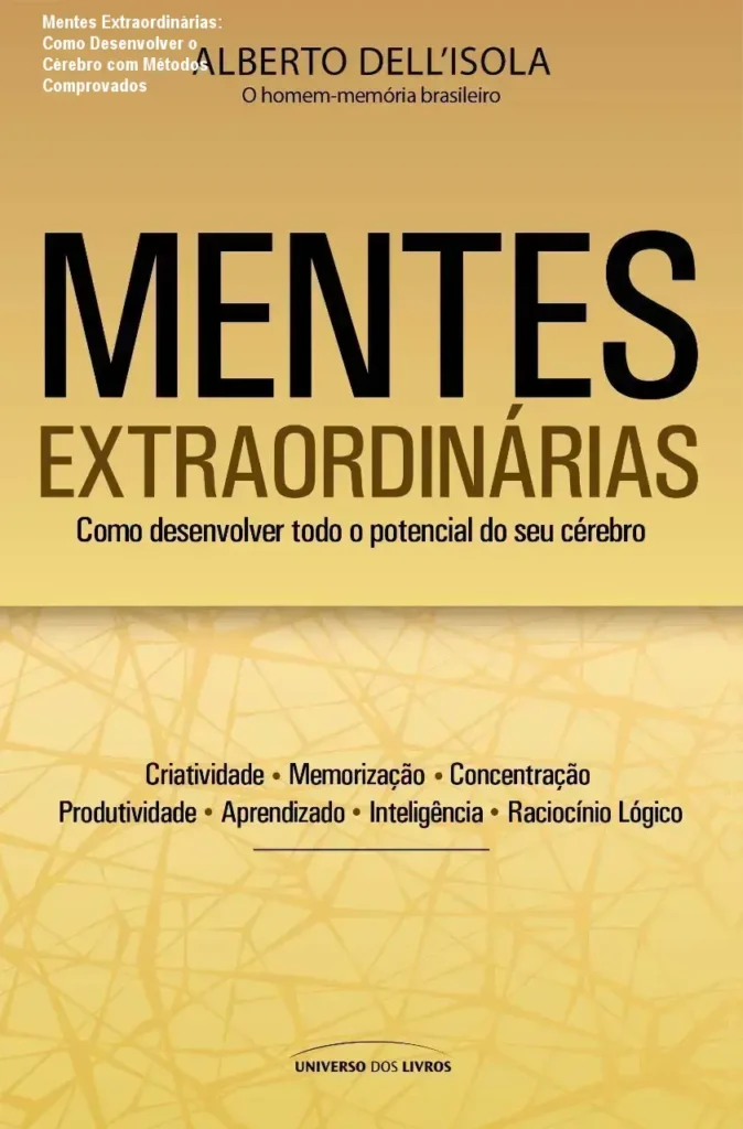 Mentes Extraordinárias: Como Desenvolver o Cérebro com Métodos Comprovados 1 Capa do livro Mentes Extraordinárias - Pocket com destaque para a versão digital