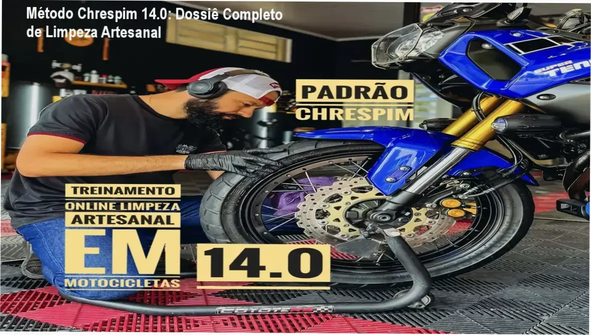 Método Chrespim 14.0: Dossiê Completo de Limpeza Artesanal 1 Método Chrespim 14.0 Eduardo Chrespim visão interna do curso