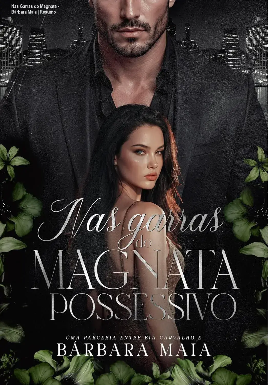Nas Garras do Magnata - Bárbara Maia | Resumo 1 Capa simbólica de romance com temas de guerra, resgate e amor proibido, destacando elementos-chave da trama.