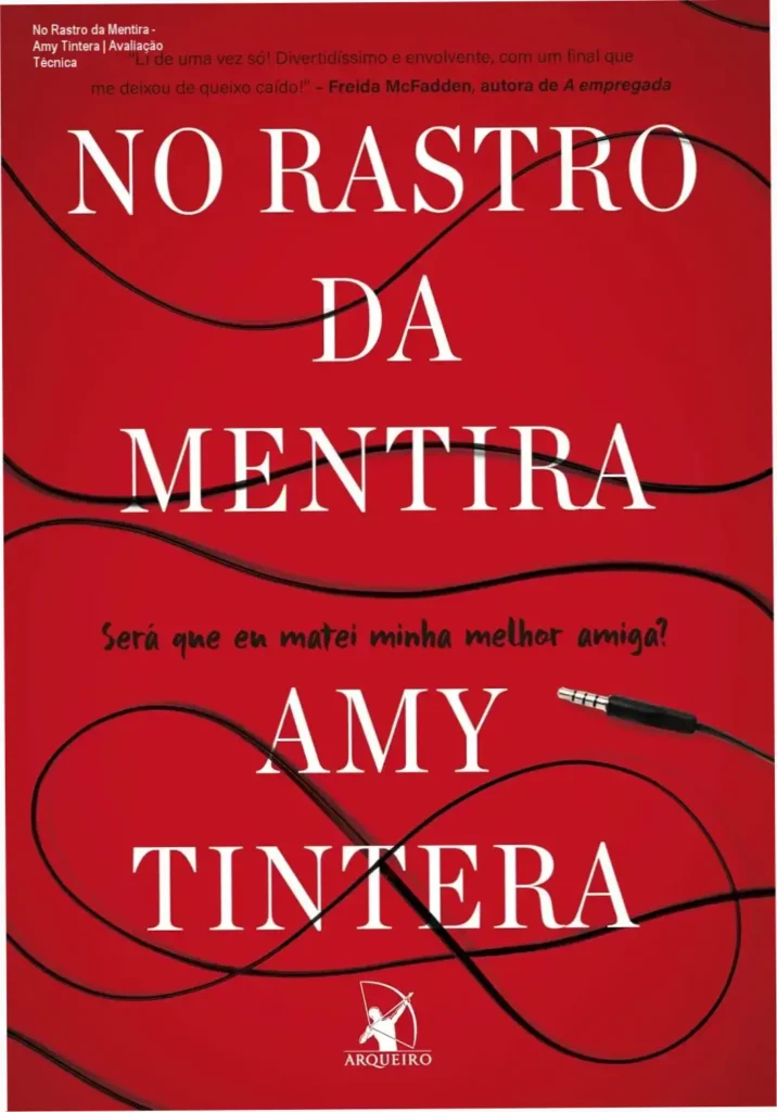 No Rastro da Mentira - Amy Tintera | Avaliação Técnica 1 Capa do livro No Rastro da Mentira de Amy Tintera em formato digital