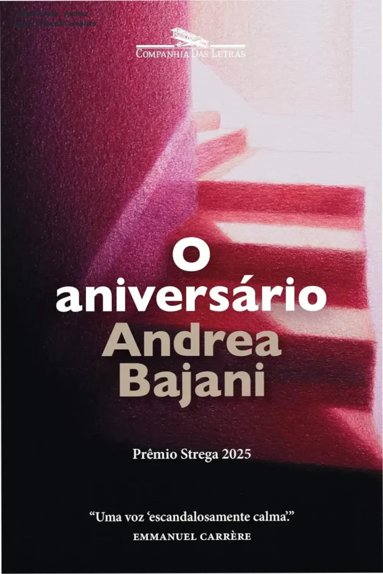 O Aniversário - Andrea Bajani | Dossiê Completo 14 Capa do livro O Aniversário de Andrea Bajani, obra vencedora do Prêmio Strega 2025 sobre memórias familiares.