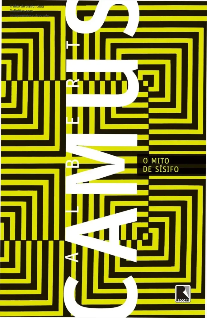 O Mito de Sísifo: Guia Definitivo para compreender o Absurdo 1 Capa do livro O Mito de Sísifo ilustrada com a pedra rolando
