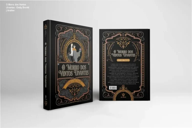 O Morro dos Ventos Uivantes - Emily Brontë | Análise 4 Livro O Morro dos Ventos Uivantes de Emily Brontë em edição de luxo com capa dura e detalhes em hot stamping