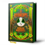 Livro O Príncipe de Nicolau Maquiavel em edição de luxo capa dura com acabamento premium