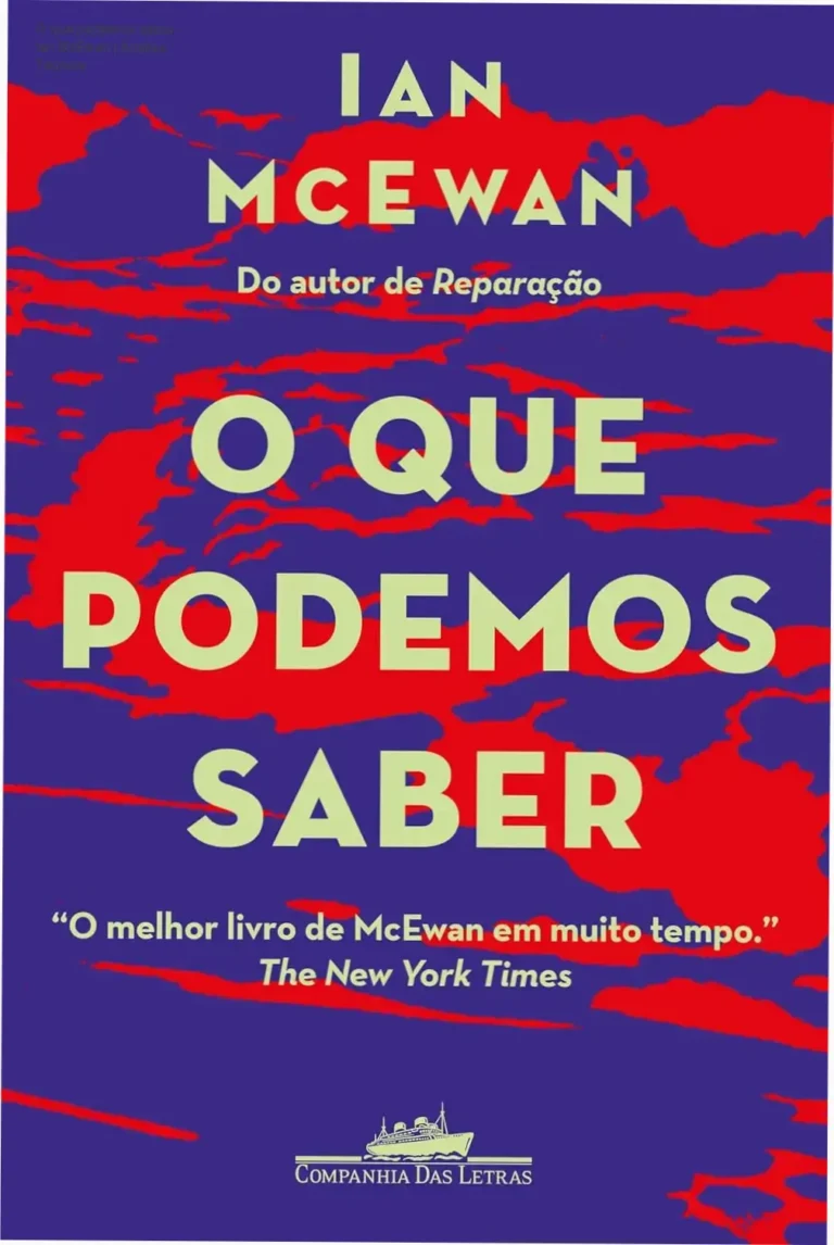O que podemos saber - Ian McEwan | Análise Técnica 15 Capa do livro O que podemos saber de Ian McEwan em ambiente literário