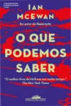 Capa do livro O que podemos saber de Ian McEwan ilustrada por Celso Longo