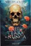 Capa do eBook O Rei da Terra do Nunca de Nikki St. Crowe em dispositivo Kindle