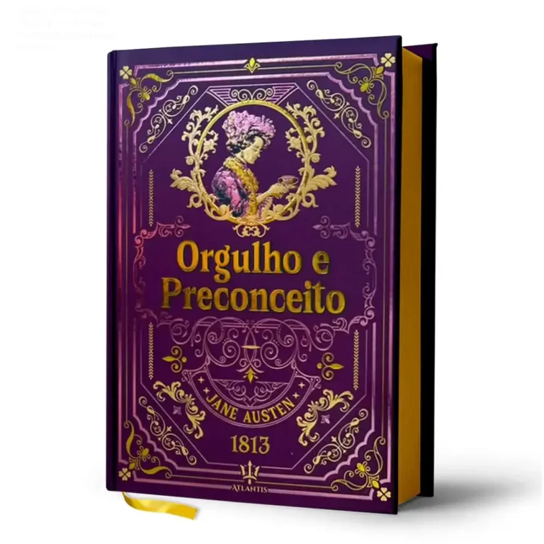 Orgulho e Preconceito Edição Luxo: Análise Técnica do Acabamento Premium 1 Orgulho e Preconceito Jane Austen bastidores acabamento interno capa dura luxo