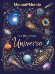 Capa do livro Os Mistérios do Universo de Will Gater com ilustrações astronômicas