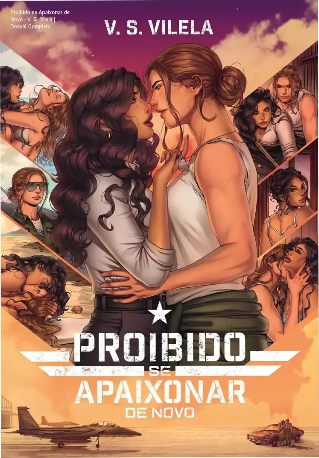Capa do eBook Proibido se apaixonar de novo de V. S. Vilela