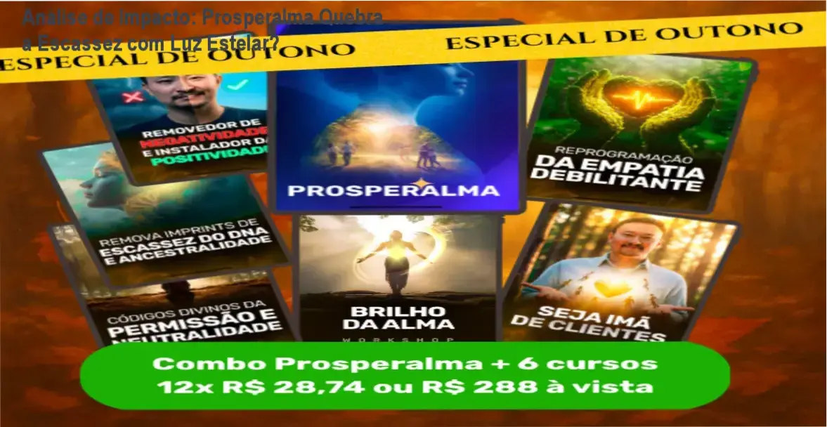 Prosperalma Cesar Matsumoto bastidores funcionamento visão interna