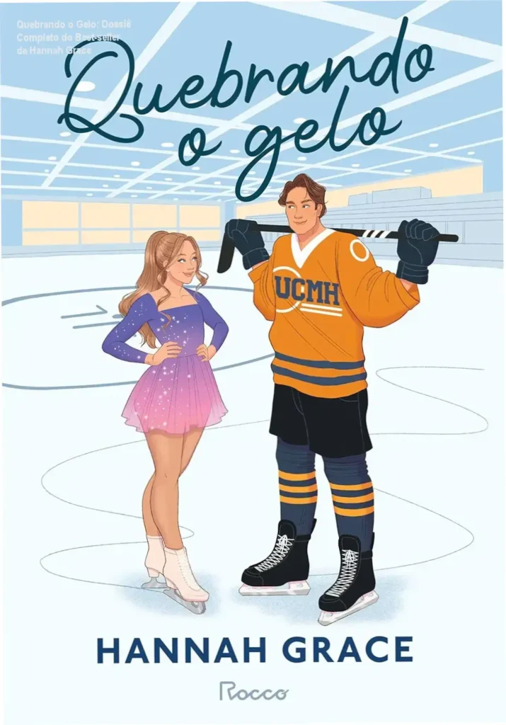 Capa do livro Quebrando o Gelo de Hannah Grace, volume 1 da série Maple Hills
