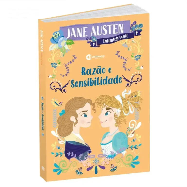 Razão e Sensibilidade: Jane Austen | Guia de Leitura Jovem 2 Capa do livro Razão e Sensibilidade de Jane Austen adaptado para o público infantojuvenil