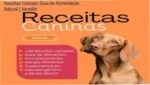 Cão saudável consumindo refeição caseira preparada com ingredientes naturais