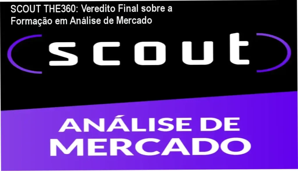 SCOUT THE360: Veredito Final sobre a Formação em Análise de Mercado 1 Curso SCOUT THE360 bastidores da plataforma de análise de mercado