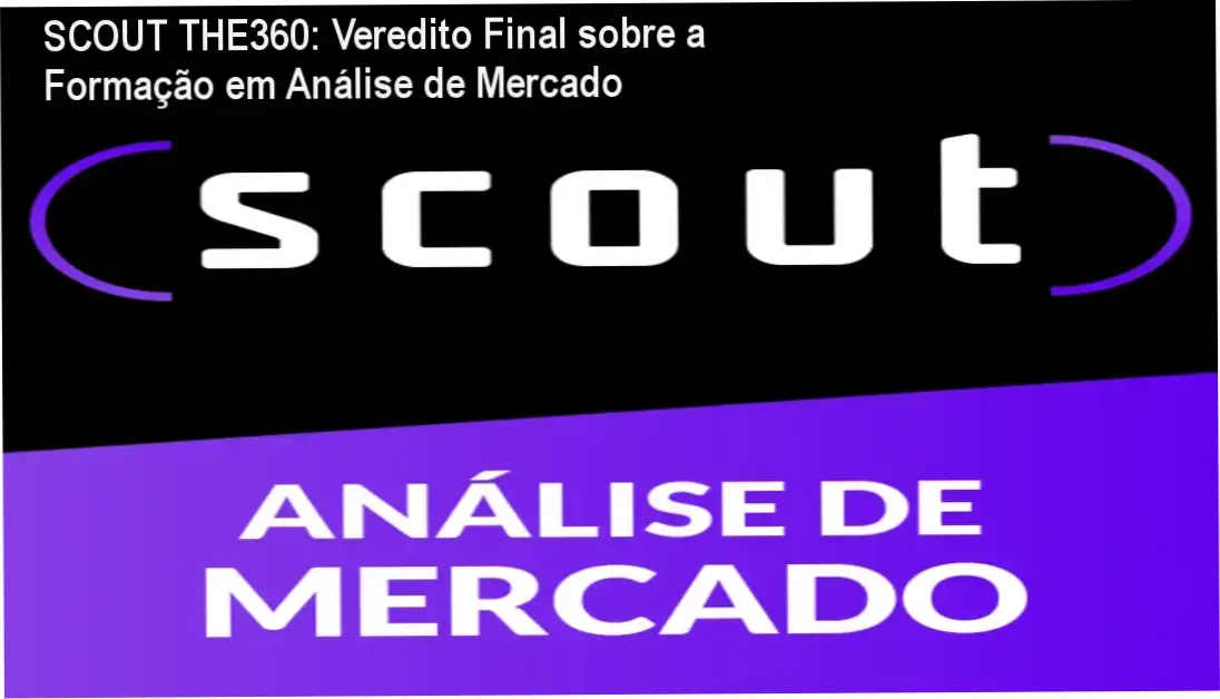 SCOUT THE360: Veredito Final sobre a Formação em Análise de Mercado 1 Curso SCOUT THE360 bastidores da plataforma de análise de mercado