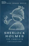 Capa digital da coleção completa de Sherlock Holmes de Arthur Conan Doyle para Kindle