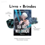 Capa do livro Sua Faca, Meu Coração da autora K. M. Moronova em cenário de ficção militar